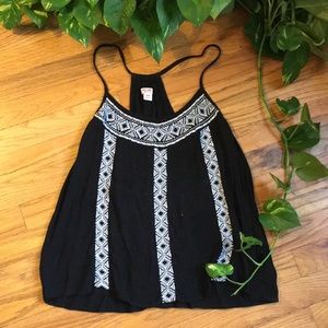 Embroidered summer top